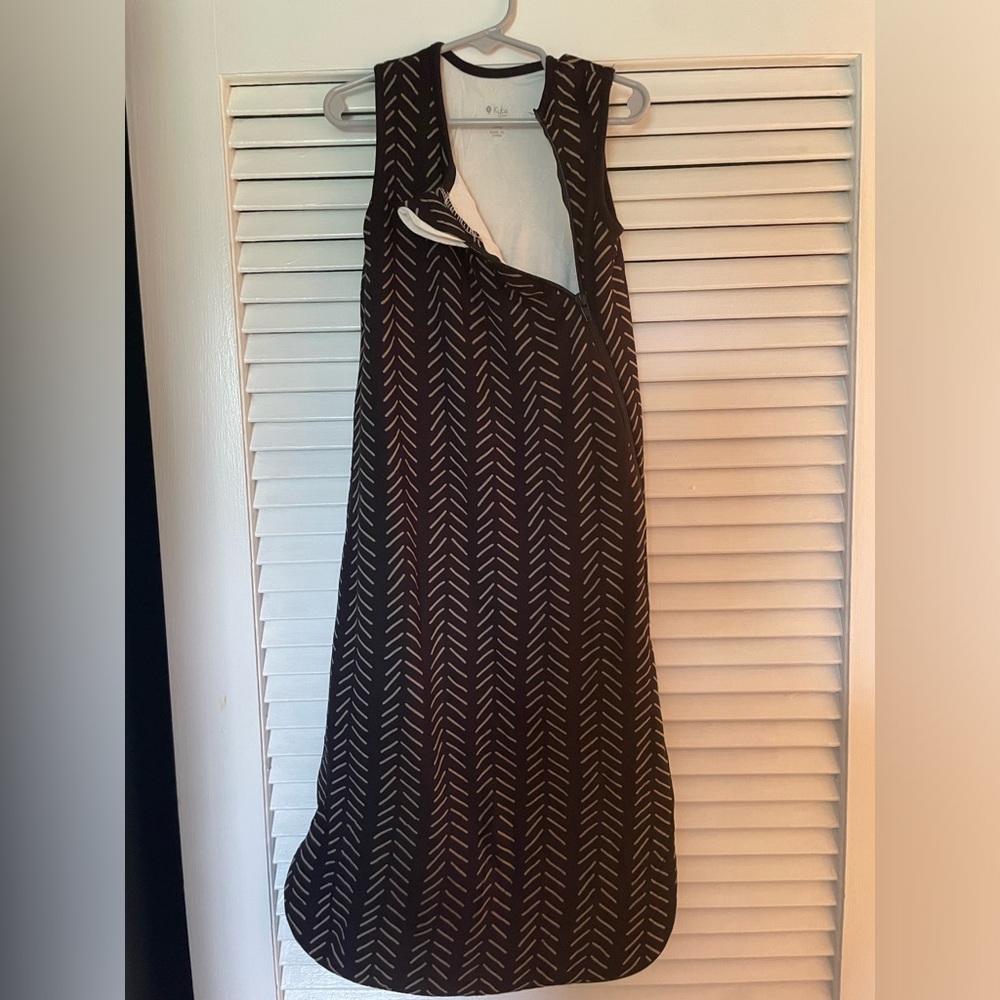 Kyte Baby Sleep Sack midnight Herringbone